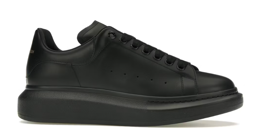 Alexander McQueen Oversized Negro
