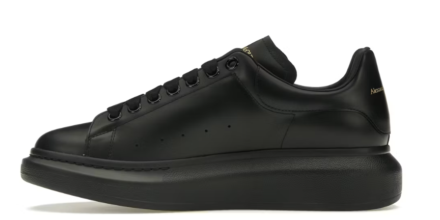 Alexander McQueen Oversized Negro