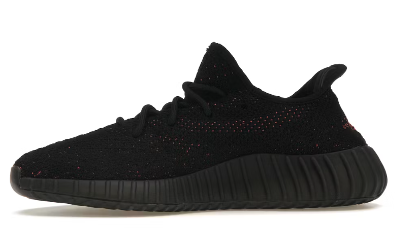 Yeezy Boost 350 Negro y Rojo