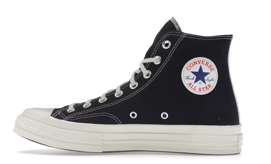 Converse Comme des Garcons PLAY Negro