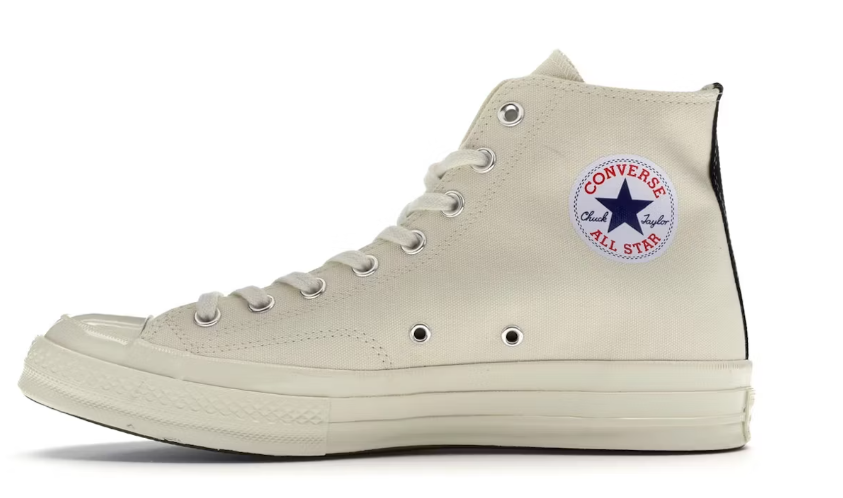 Converse Comme des Garcons PLAY Blanco