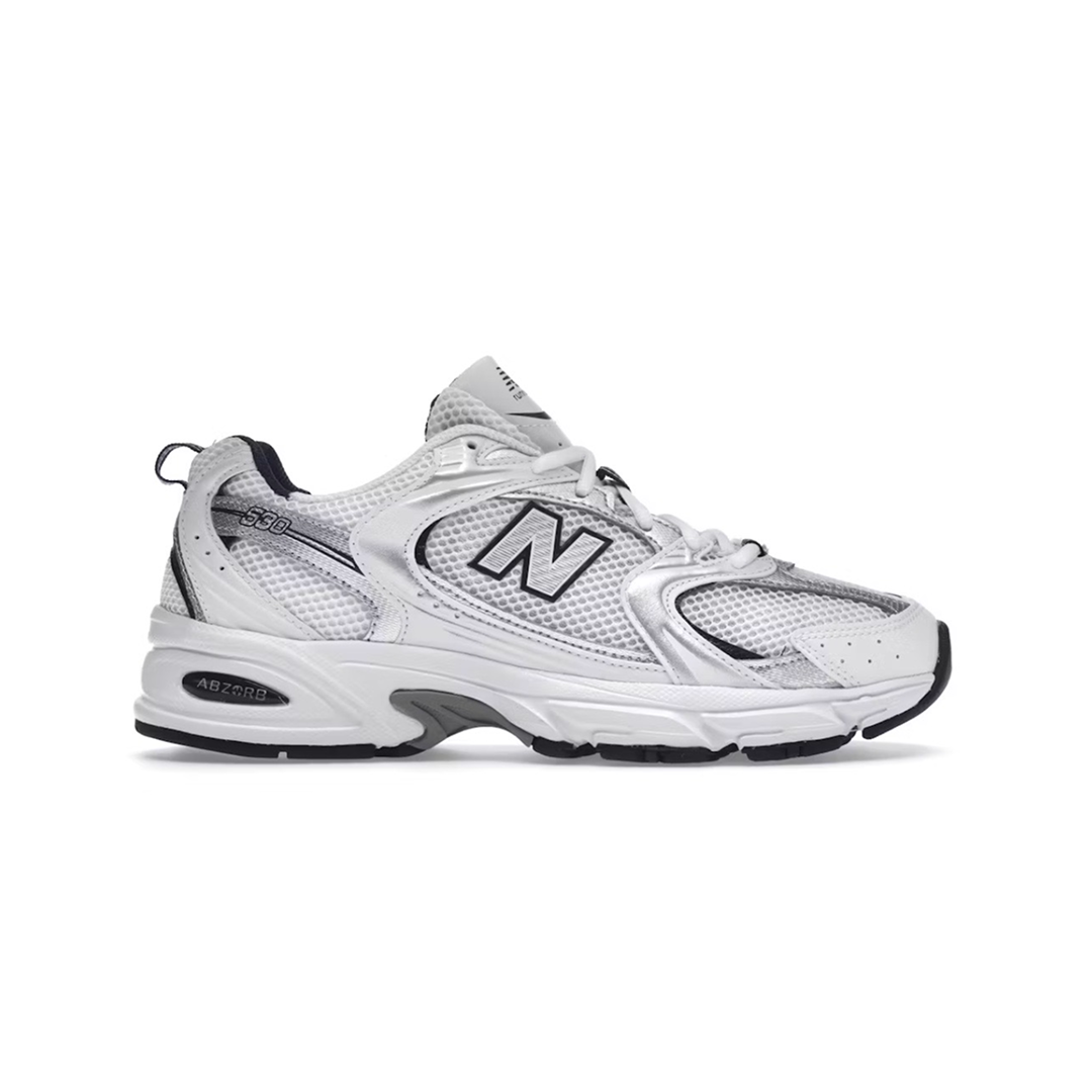 New Balance 530 Blanco con Azul