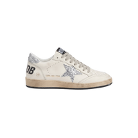 GOLDEN GOOSE BALLSTAR ESTRELLA PLATEADA GLITTER